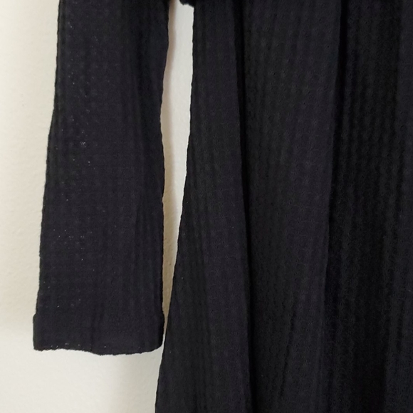 NWT Dressfo Black Peasant Style Long Sleeve Pullover Top S - Picture 11 of 12